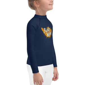 Shaka kids rash guard - Shaka ride the wave - Kids Rash Guard