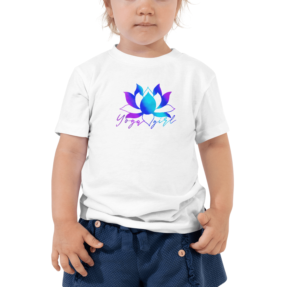 Yoga Girl Toddler t-shirt in soft jersey 100% cotton