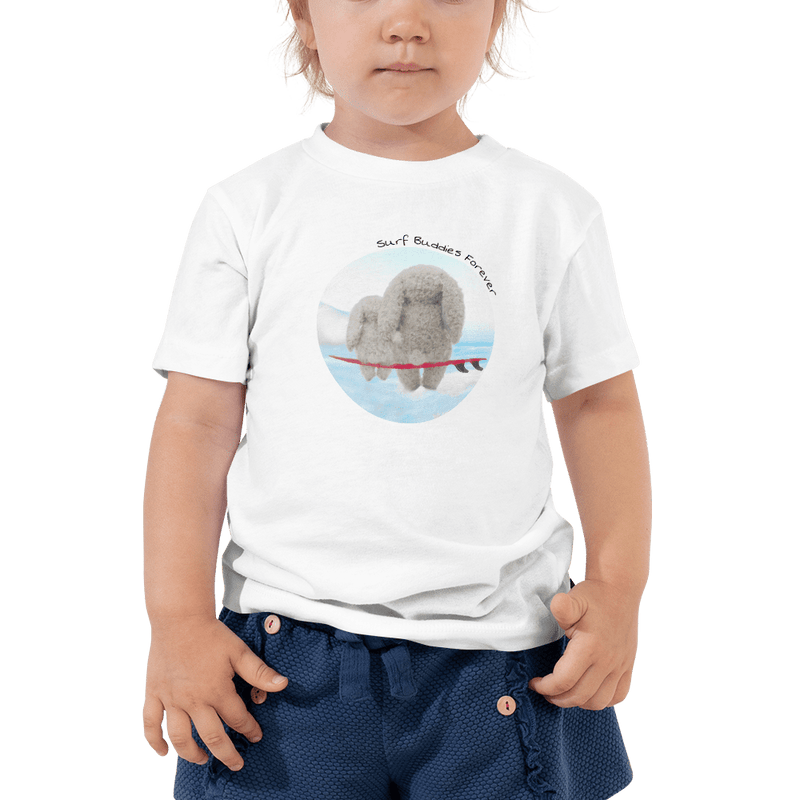 Surf Buddies Forever Toddler Surfer Tee. Daddy. Mommy.