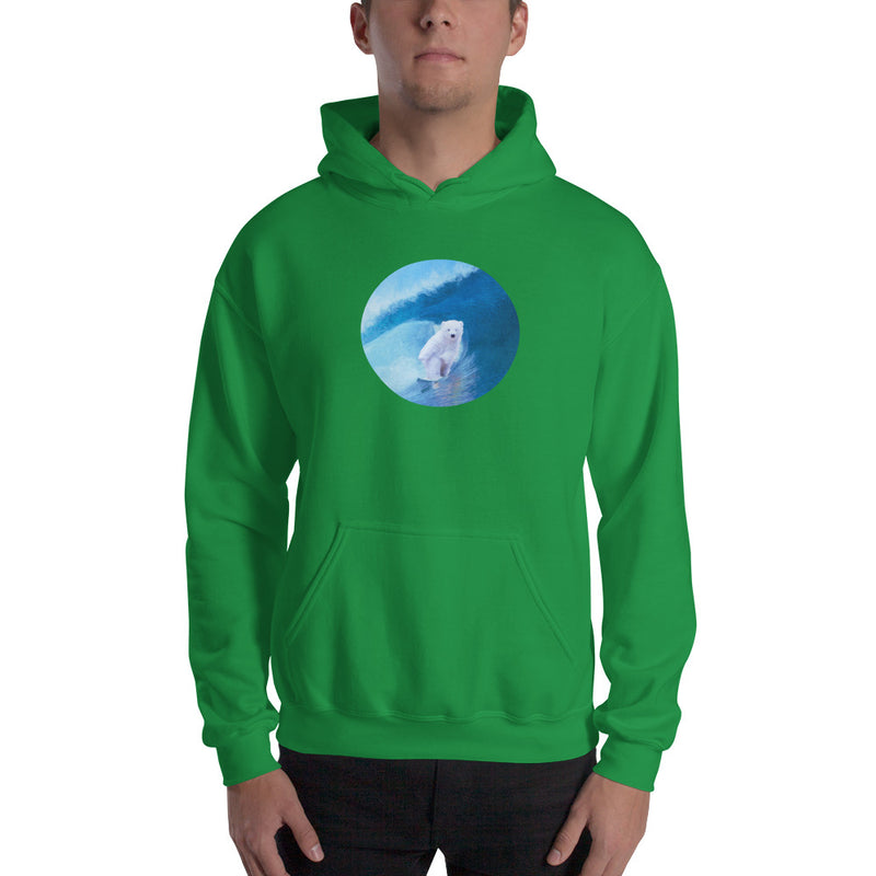 Cool water surfing hoodie - Cool bear surfing Hooded Sweatshirt