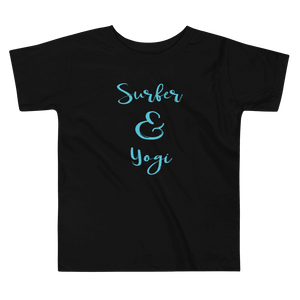 Toddler Short Sleeve Tee - Surfer and Yogi