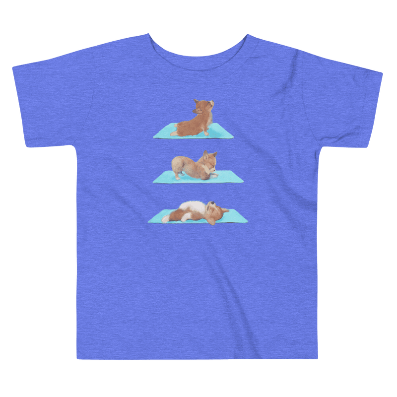 Yoga corgi dog for toddlers