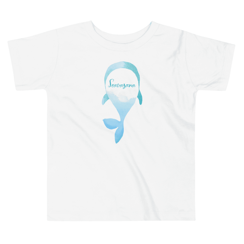 Seavasana whale t-shirt for toddlers. Love the ocean <3