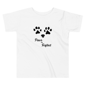 Paws and Reflect toddler t-shirt for the lover of dogs and naps <3