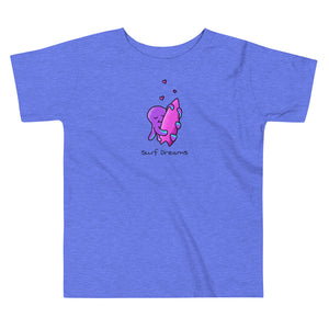 Surf dreams toddler t-shirt for the ocean lovers <3 Perfect gift for your future surf buddy, for all groms and wannabe surfers