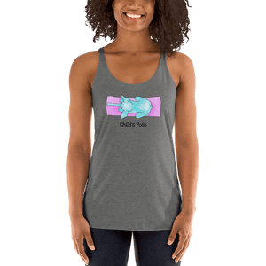 Rest in Child Pose Women's Racerback Tank