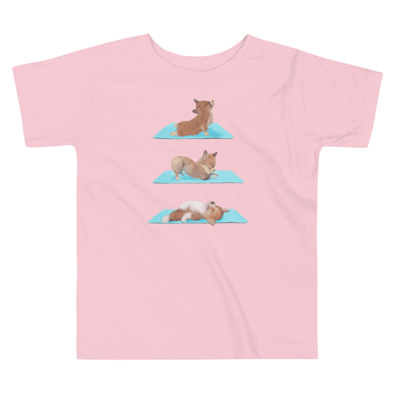 Yoga corgi dog for toddlers