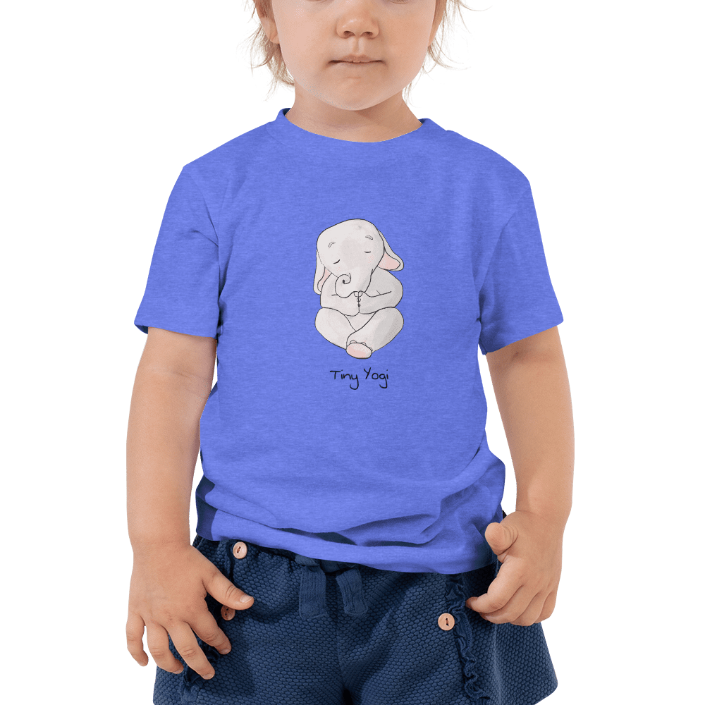 Childrens yoga clothes - Tiny Yogi Cotton T-shirt, short sleeves