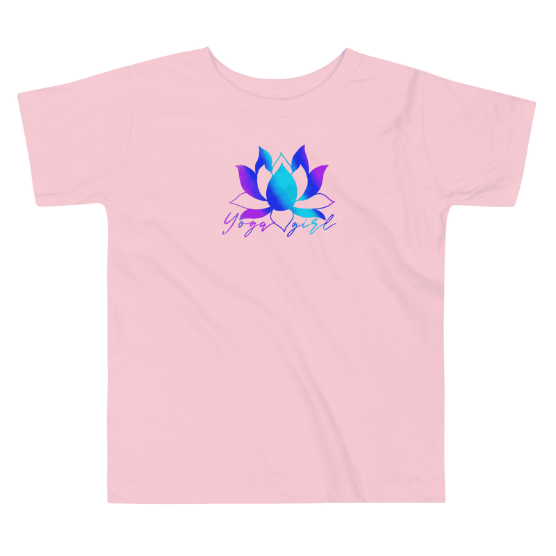 Yoga Girl Toddler t-shirt in soft jersey 100% cotton