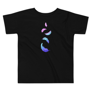 Rainbow feathers freedom tee. For the wild and free toddler