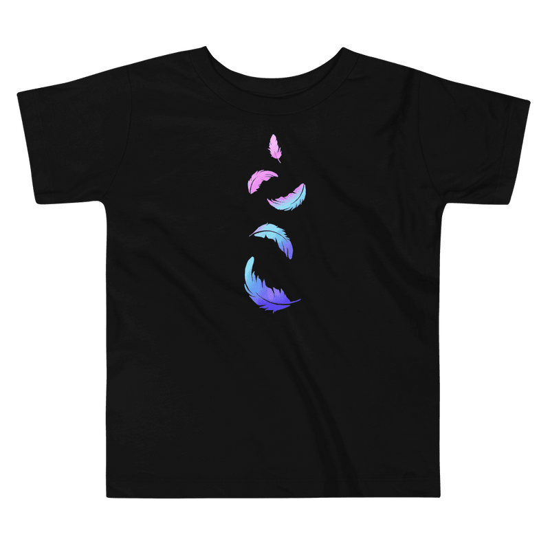 Rainbow feathers freedom tee. For the wild and free toddler