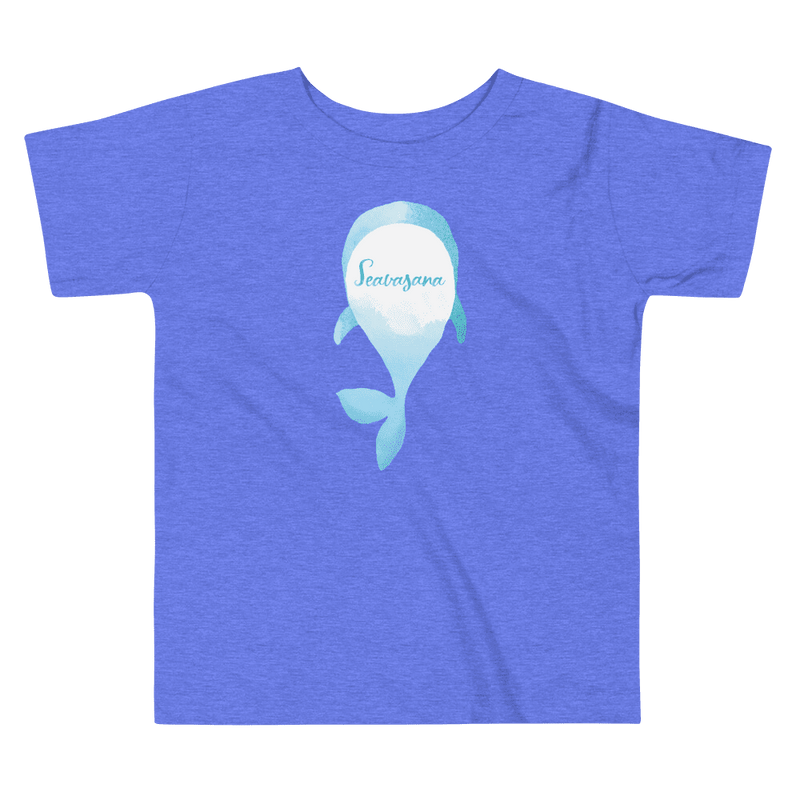 Seavasana whale t-shirt for toddlers. Love the ocean <3