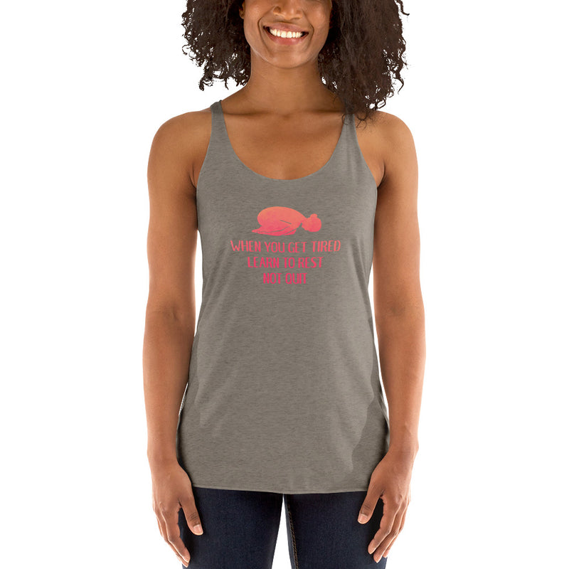 Women's Yoga Tank Top T Shirt - I Didn't Wake Up Today To Be