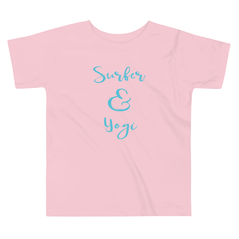 Toddler Short Sleeve Tee - Surfer and Yogi