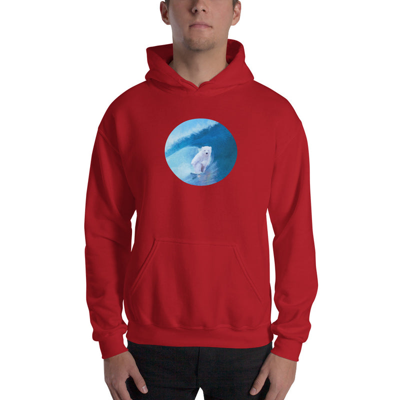 Cool water surfing hoodie - Cool bear surfing Hooded Sweatshirt