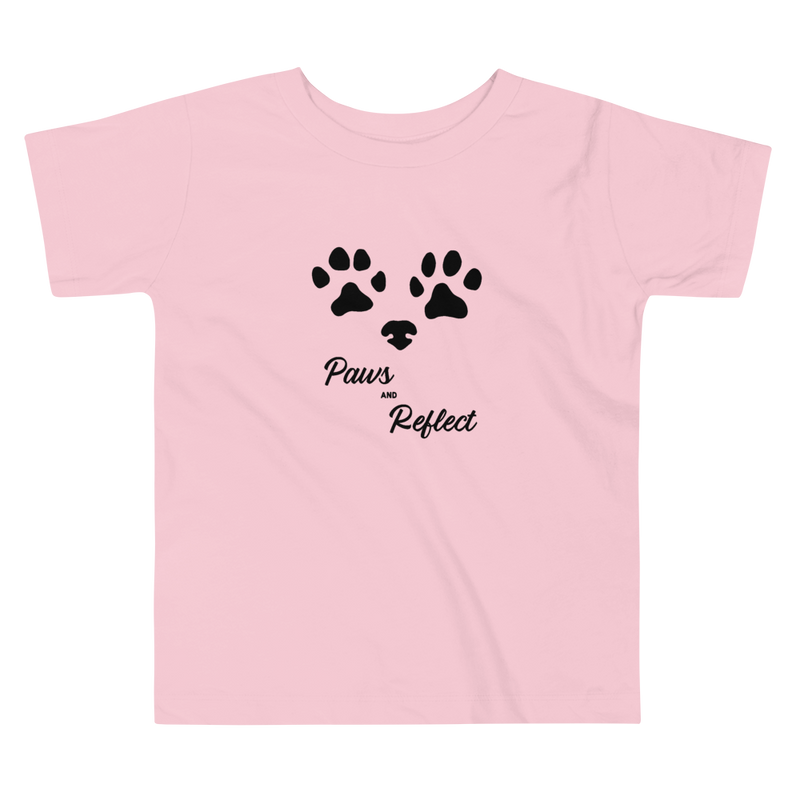 Paws and Reflect toddler t-shirt for the lover of dogs and naps <3