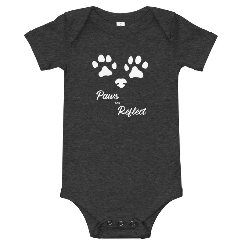 Paws and Reflect yoga inspired dog romper