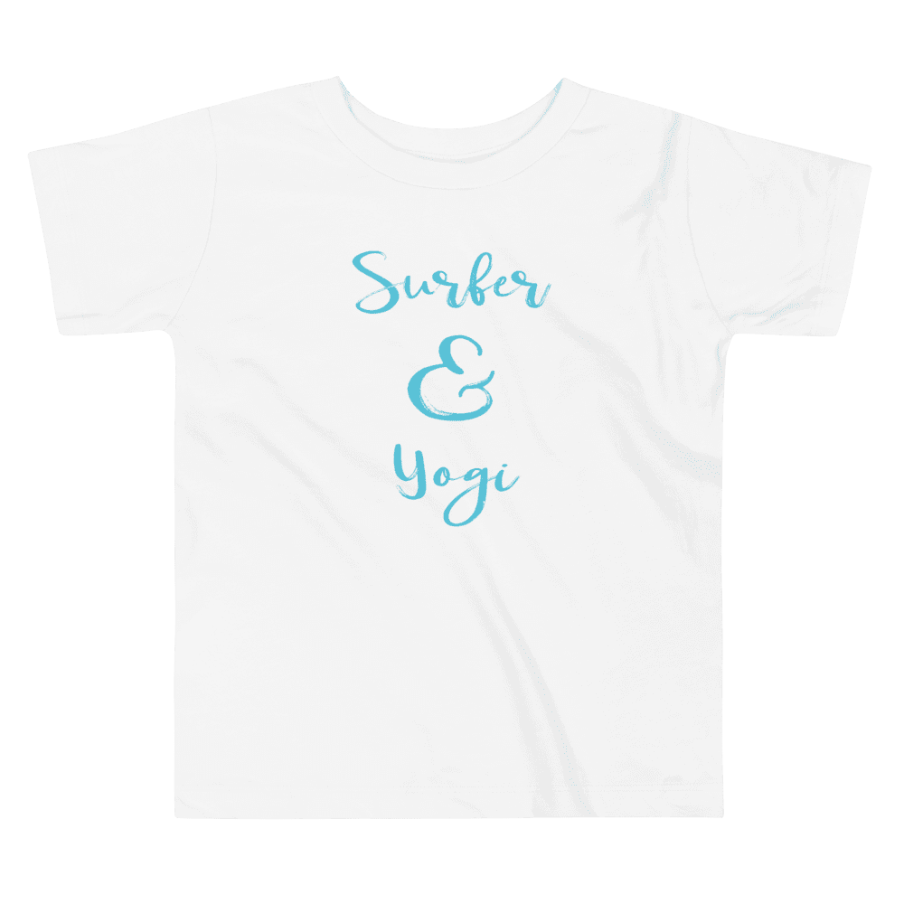 Toddler Short Sleeve Tee - Surfer and Yogi