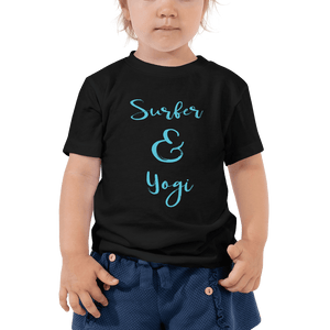 Toddler Short Sleeve Tee - Surfer and Yogi