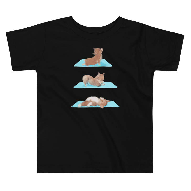 Yoga corgi dog for toddlers