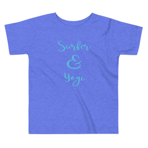 Toddler Short Sleeve Tee - Surfer and Yogi