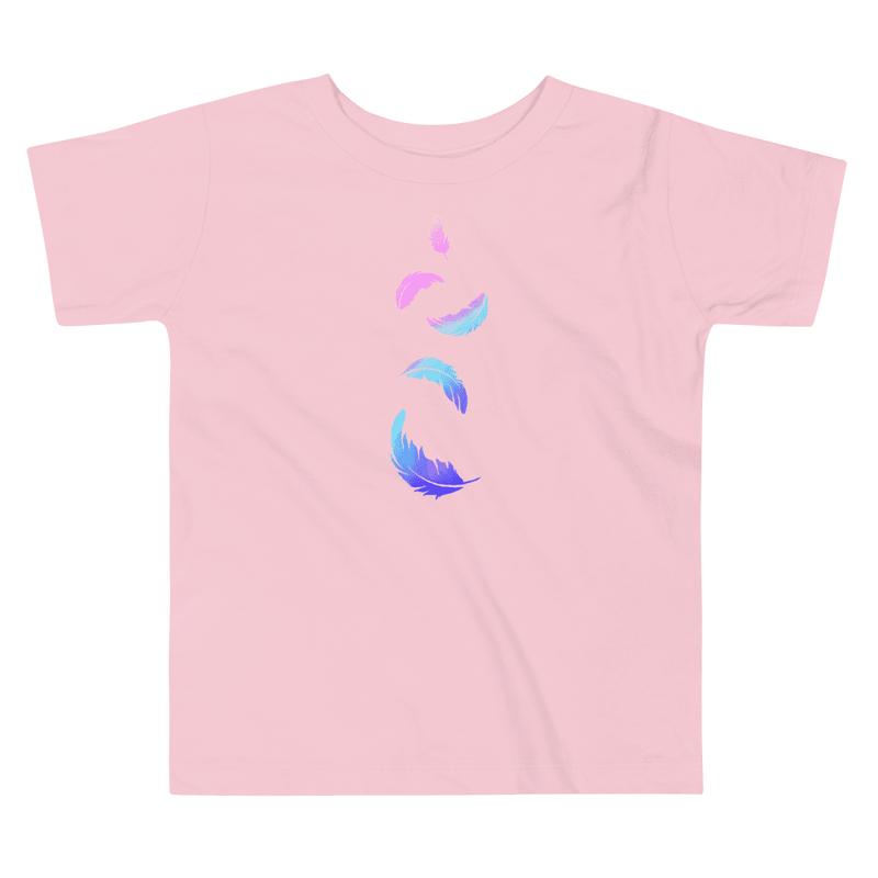 Rainbow feathers freedom tee. For the wild and free toddler