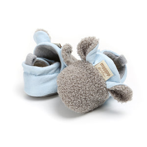 Super cute fuzzy baby shoes