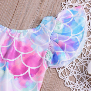 Mermaid toddler bathing suit - Mermaid baby / toddlers bathing suit