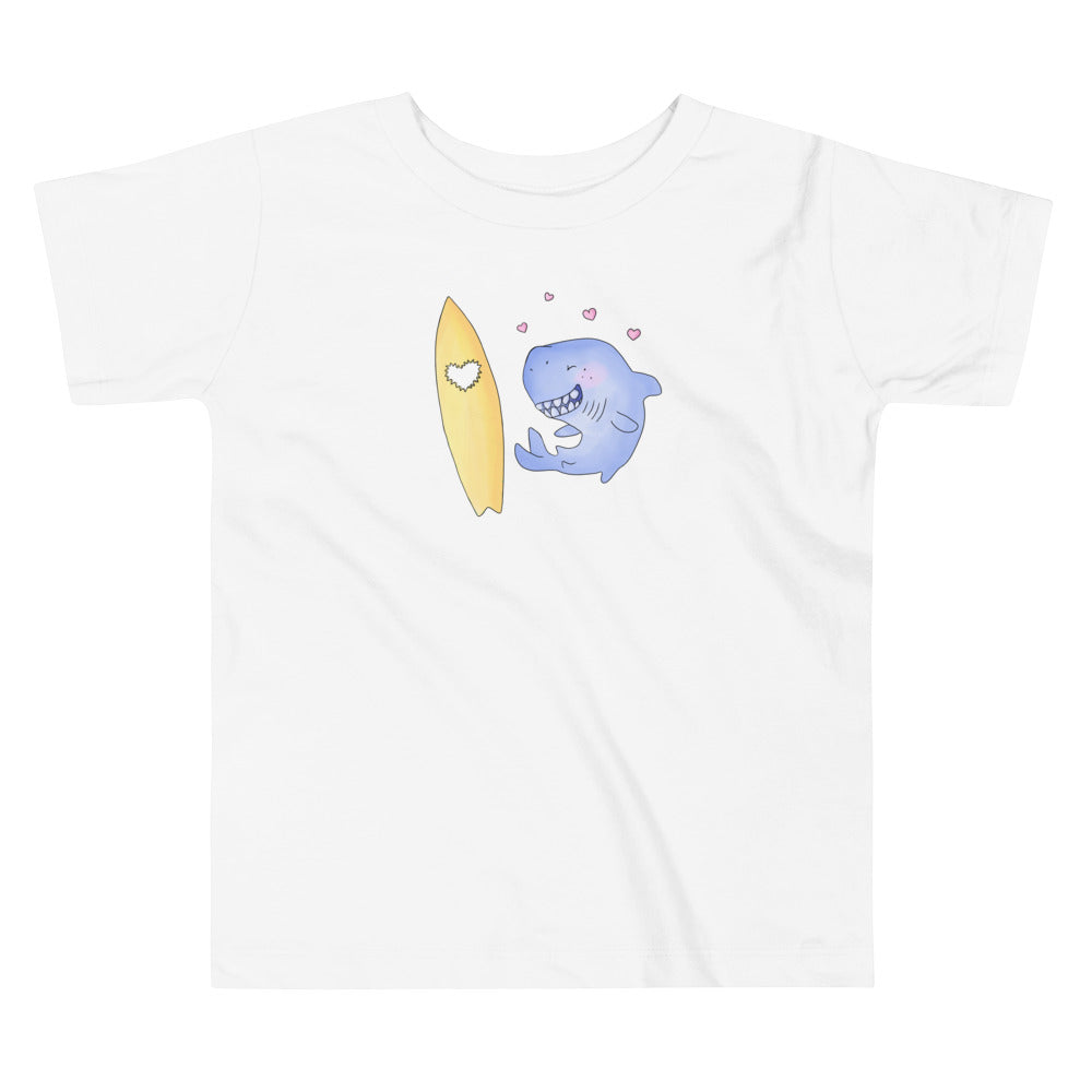 Shark bites short sleeve kids t-shirt