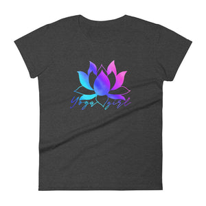 Rainbow lotus yoga shirt - Rainbow Lotus Yoga Women's T-shirt