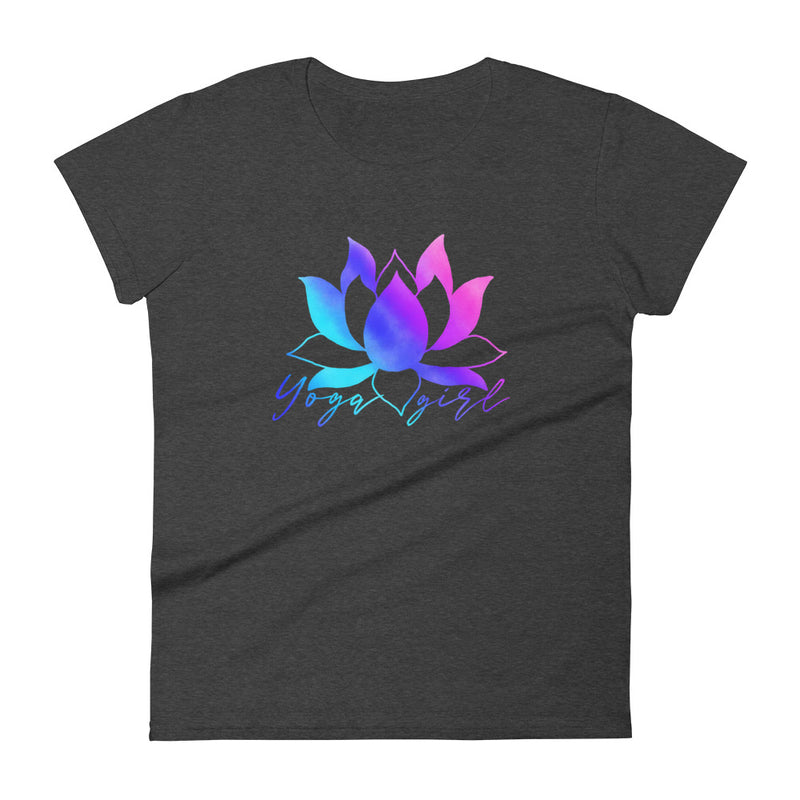 Rainbow lotus yoga shirt - Rainbow Lotus Yoga Women's T-shirt